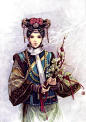 untitled、古风 吹吹、伊吹五月、水墨、古风