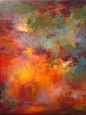 Rikka Ayasaki; Acrylic, 2012, Painting "Twilight 7008 B"