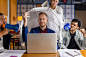 Back at the office with noisy coworkers? This privacy hood keeps sounds and nosy people away : https://www.kickstarter.com/projects/sanoearth/igloo-a-first-class-experience-of-portable-workspace? You may attract a few awkward stares and curious questions,