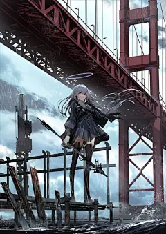 动漫壁纸:绵绵春雨懒洋洋，故友不来不起床