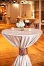 Cocktail Hour Decor | Photography: Nancy Ray Photography: