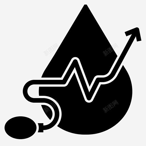 高血压血液健康图标 标志 UI图标 设计图片 免费下载 页面网页 平面电商 创意素材