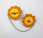 Sunny Lion Chain Brooch