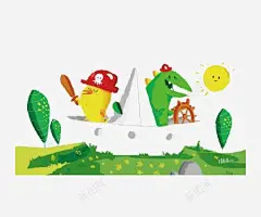 卡通动物 免费下载 页面网页 平面电商 创意素材