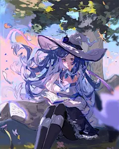 10 款清透的水彩人物插画！
