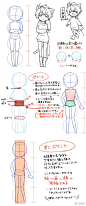 Q版人物动态线稿素材~秀恩爱的互动pose都有咩~