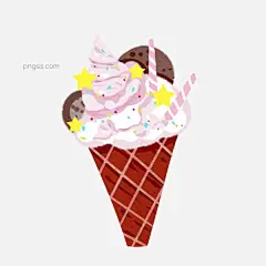 手绘冰淇淋甜筒美食卡通插画元素图片大小2000x2000px 图片尺寸1.52 MB 来自PNG搜索网 pngss.com 免费免扣png素材下载！冰淇淋#插画#卡通#美食#食物素#手绘#甜筒#元素#装饰图案#