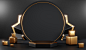 3d-rendering-blank-product-background-cream-cosmetics-modern-black-podium-background (11)