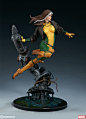 Marvel Rogue Maquette by Sideshow Collectibles : The Rogue Maquette is now available at Sideshow.com for fans of Marvel and X-Men.