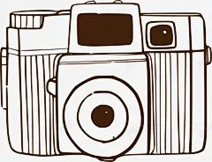 手绘卡通照相机矢量图高清素材 设计图片 页面网页 平面电商 创意素材 png素材