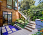 Lantern House : This GreenPoint rated house elegantly weaves many green building design elements through the fabric of its urban landscape setting. A green roof is incorporated into the master deck surrounding an