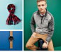 Men's scarves and other winter accessories. Men's sweatshirts, hoodies, fleece pullovers and more. Watches for men.