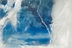 冰的质地。冷冻水。冬天的背景