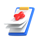 Chemical Flask 3D Illustration