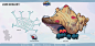 Concepts of Indie game “The islet and leviathan"