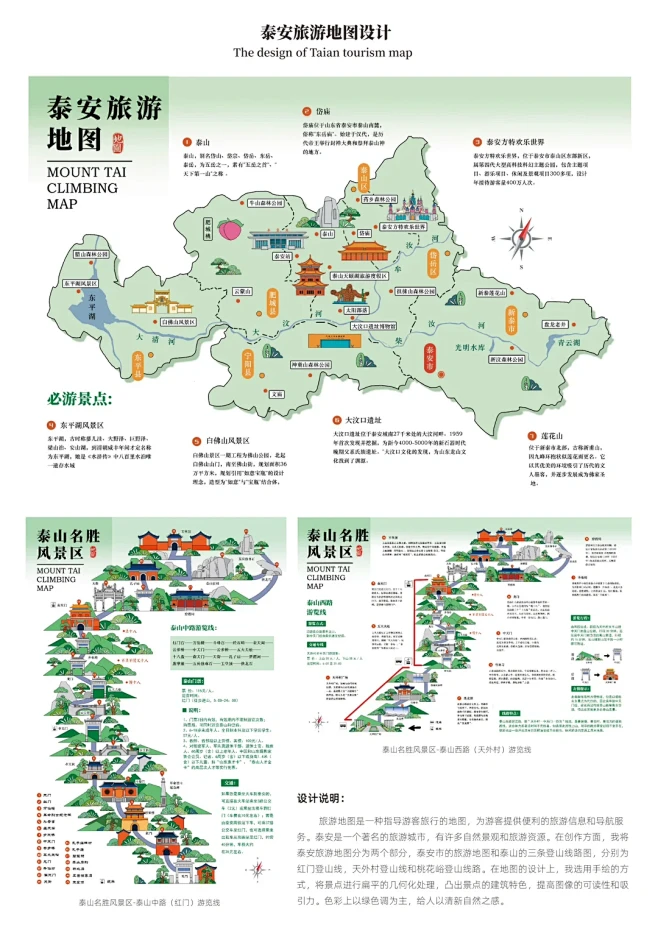 泰安旅游地图 - 小红书