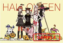 剧场版『数码宝贝大冒险tri.』第5章「共生」第3周入场者特典：万圣节派对 ​​​​