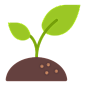 卡通可爱扁平自然植物动物ICON图标LOGO免抠PNG图案 AI矢量素材 (41)