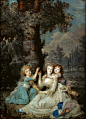 Дюмон, Франсуа (1751-1831)-Мария Антуанетта с детьми
