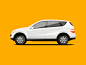 Illustration for taxi app white vector taxi mentalstack illustration figma car