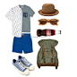 #summer# 衬衫,tee,短裤: journal standard 鞋子:Converse Chuck Taylor