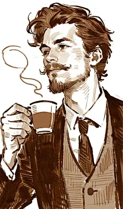 艺术史上的男人肖像画插画_3_盼盼美术_来自小红书网页版