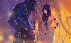 RIOT拳头签约插画&amp;暴雪画廊专栏作家-CHENBO神不月