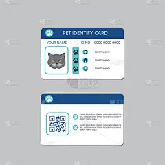 猫,可爱的,商务,安全,背景分离,技术,狗,模板,设计