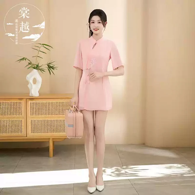 棠越春季新款足疗技师工作服高端美容院采耳spa新款沐足按摩套装-淘宝网-花瓣网