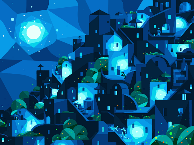 插图 on Behance : 查看各种...