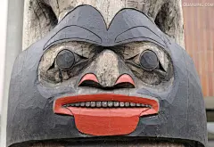 印第安图腾柱