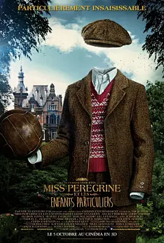 2016最新电影《佩斯小姐的奇幻城堡》高清海报 中英文混合