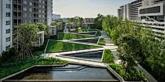 曼谷湄南河御江一号苑公寓景观 / Landscape Tectonix Limited