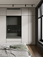 Un appartement de 56m2 en tons sombres et sourds par Cartelle Design - PLANETE DECO a homes world