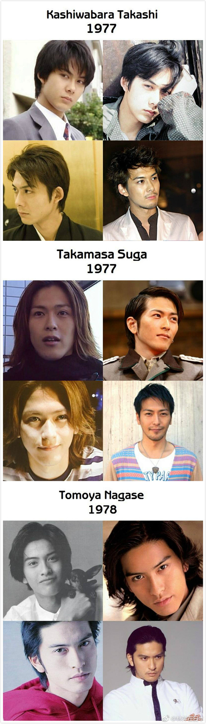 从鲜肉到中年都很帅的日本男星，真的每位都...
