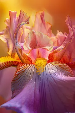 玉蝉花花卉鸢尾花朵图片摄影图