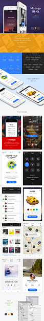 Mapogo 出品的电商APP UI kit包下载 #UI# #iOS# #APP# #客户端#