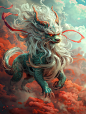 山海经异兽——麒麟