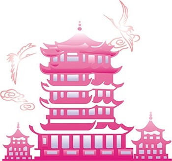 矢量黄鹤楼