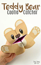 Teddy Bear Cootie Catcher - Origami for Kids - Easy Peasy and Fun: 