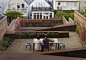 别墅庭院花园景观设计图集丨泳池烧烤休闲廊架设计