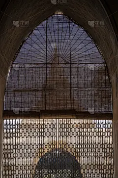 缅甸,大门,蒲甘,寺庙,阿难达塔,建筑业,垂直画幅,建筑,无人,建筑外部