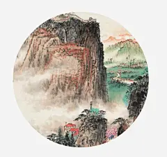 大师级水墨山水画高清素材 古风 国画 山水画 山水简笔画 水墨画 简笔山水画 免抠png 设计图片 免费下载