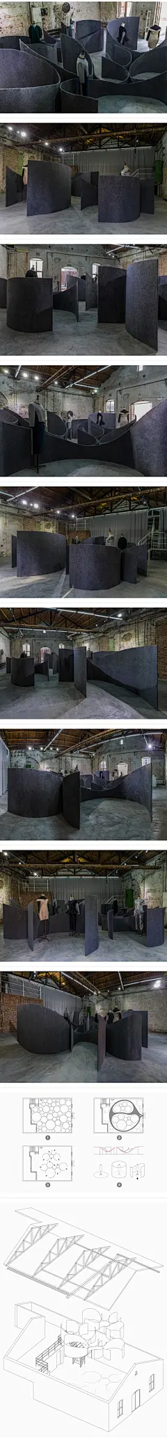 veeco zhao如迷宫般的服装展厅设计//updat 设计圈 展示 设计时代网-Powered by thinkdo3