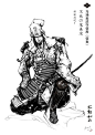 【转载】日本战国人物手绘系列_信喵之野望吧_百度贴吧