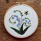 Forget me nots and a bee .
I love stitching these lil blue flowers ❤. This is not for sale but I am working on some new pieces for a shop update in the next couple of weeks!
#embroidery #embroideryartist #embroideryart #embroideryhoop #handembroidery
#han