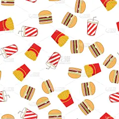 食品,背景,牛肉汉堡,式样,快餐,菜单,小圆面包,背景分离,面包,环境