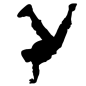 关键字, 街舞, 跳舞, 侧影, 舞蹈家, 重新点亮, 霹雳舞, 涂鸦