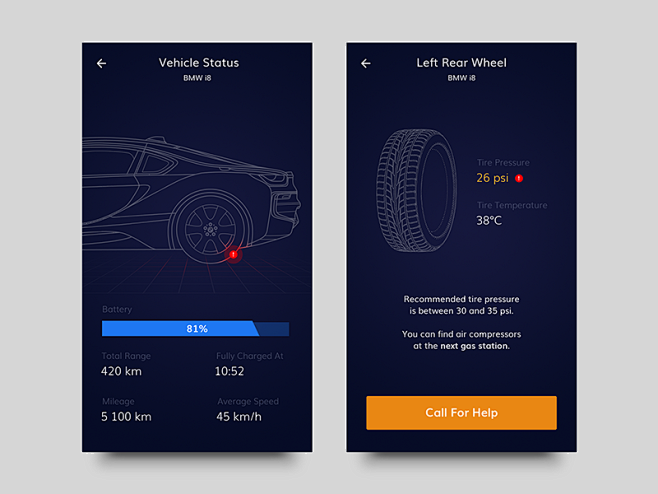 Car App Concept