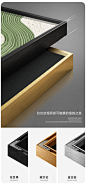 奶油玄关装饰画高级感艺术画抽象走廊过道挂画创意客厅壁画肌理感-淘宝网